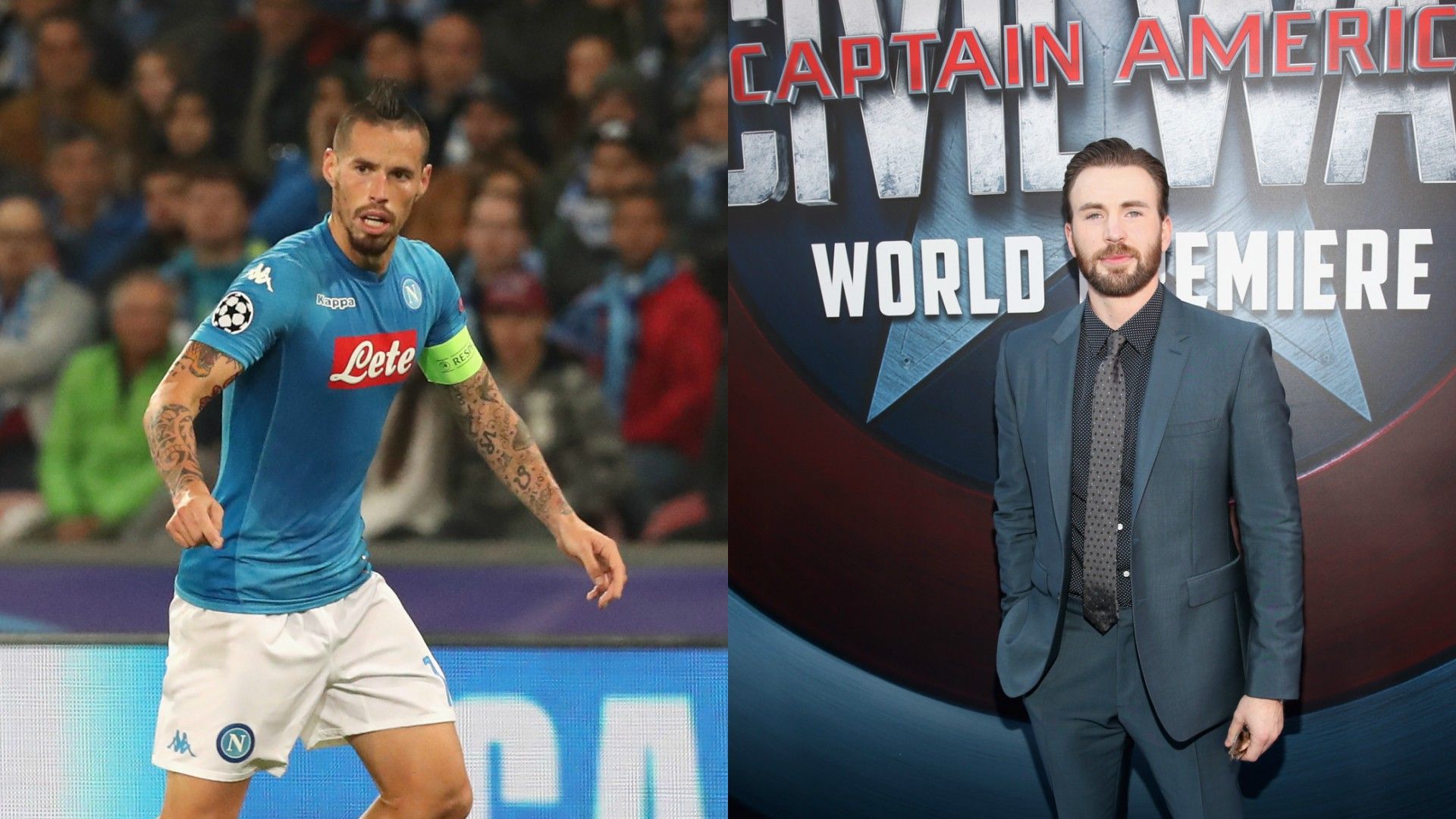 Hamsik-Captain America