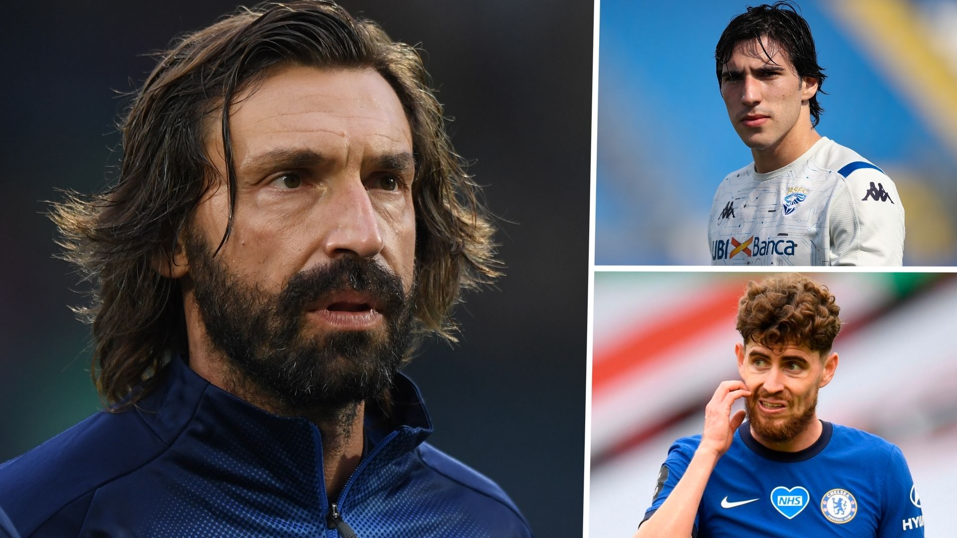 Pirlo - Tonali - Jorginho