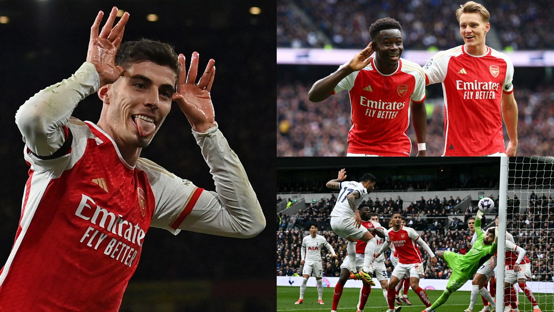 Havertz-Saka-Arsenal-Spurs