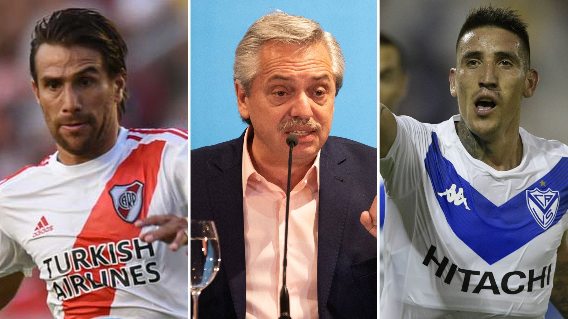 Leonardo Ponzio Alberto Fernandez Ricardo Centurion Argentina 2020