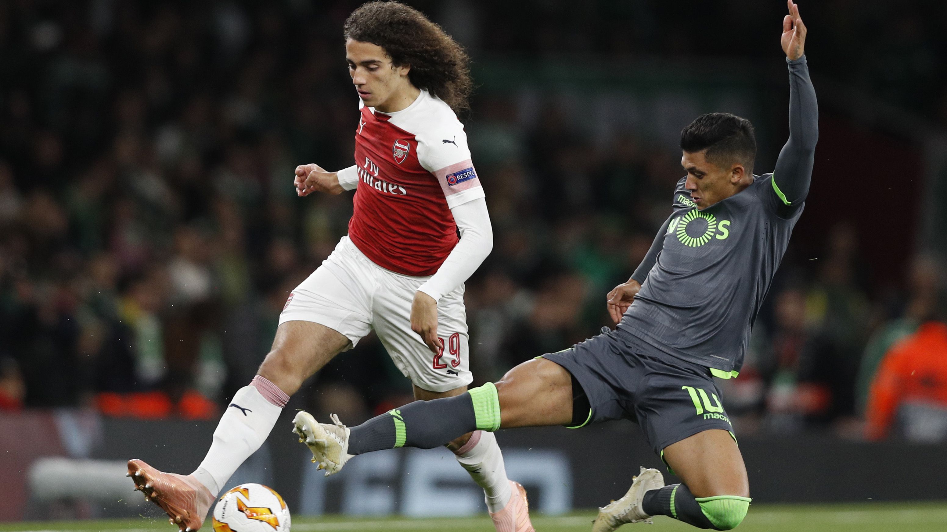 Guendouzi Arsenal Sporting