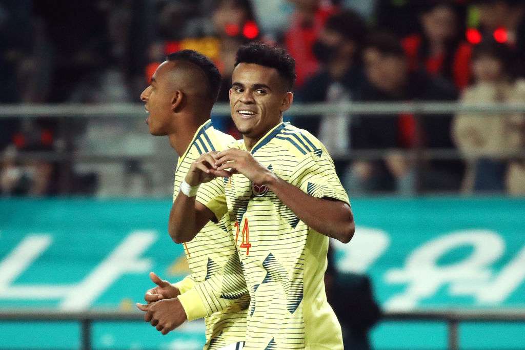 Luis Díaz gol Colombia. - Corea Amistoso 2019