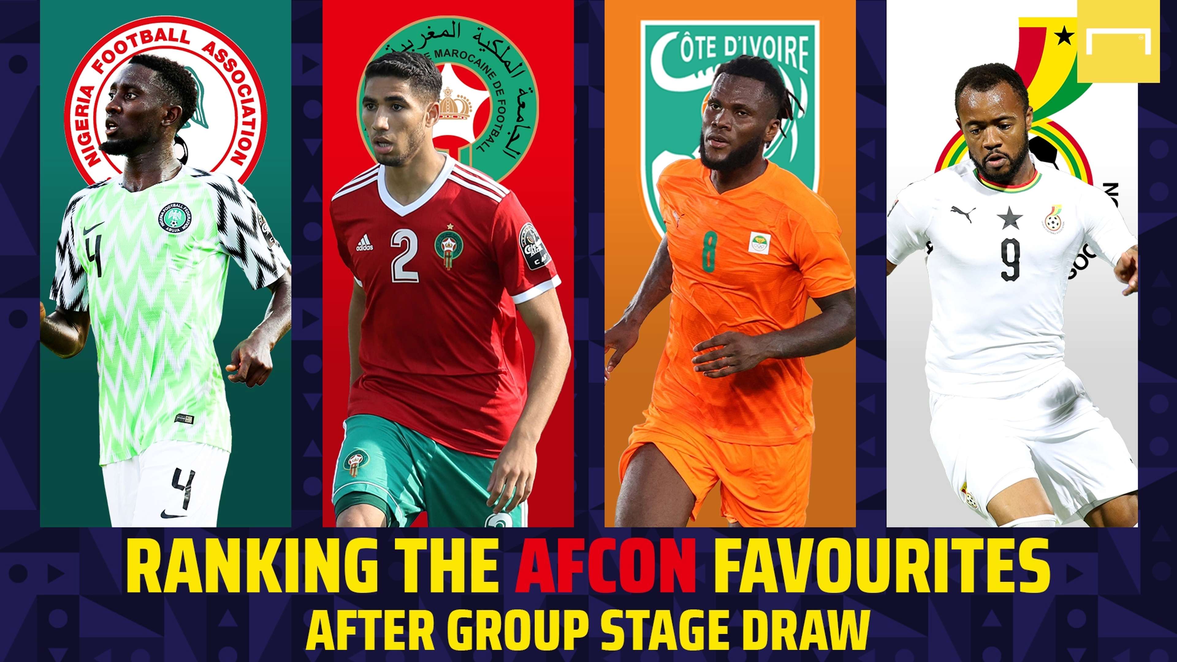 Afcon favourites