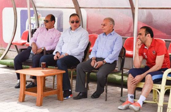 الخطيب في مران الأهلي