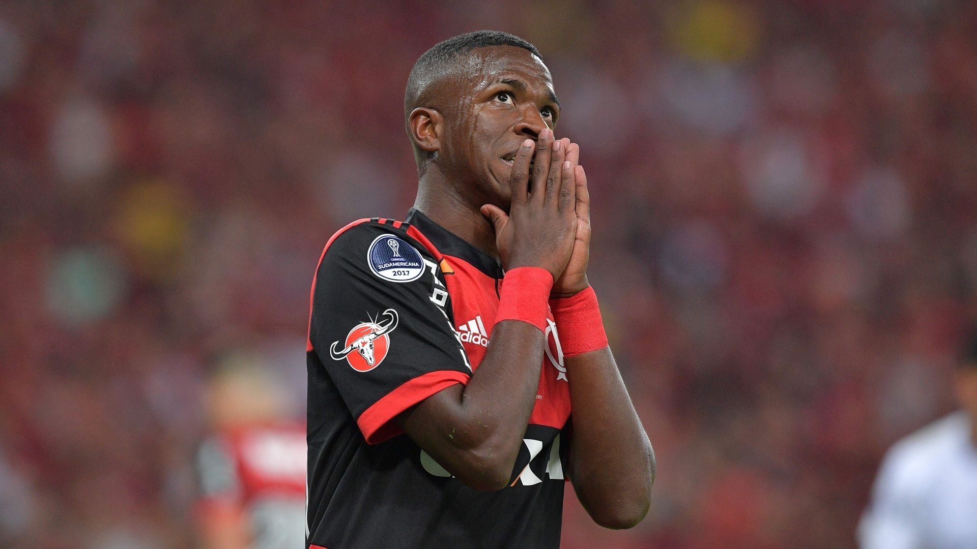 Vinicius Junior Flamengo Independiente Copa Sudamericana 13122017