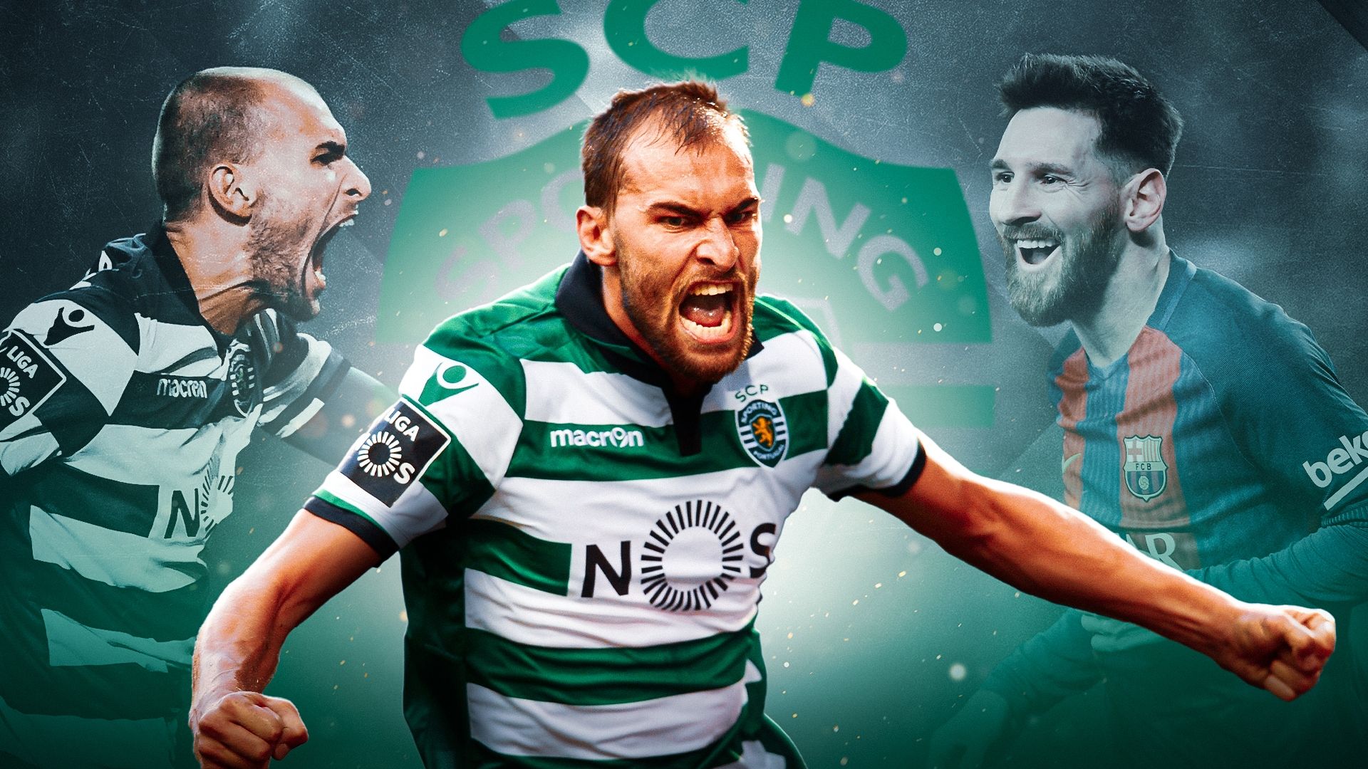 Bas Dost Messi GFX