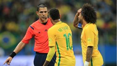 Neymar Marcelo Brazil Ecuador