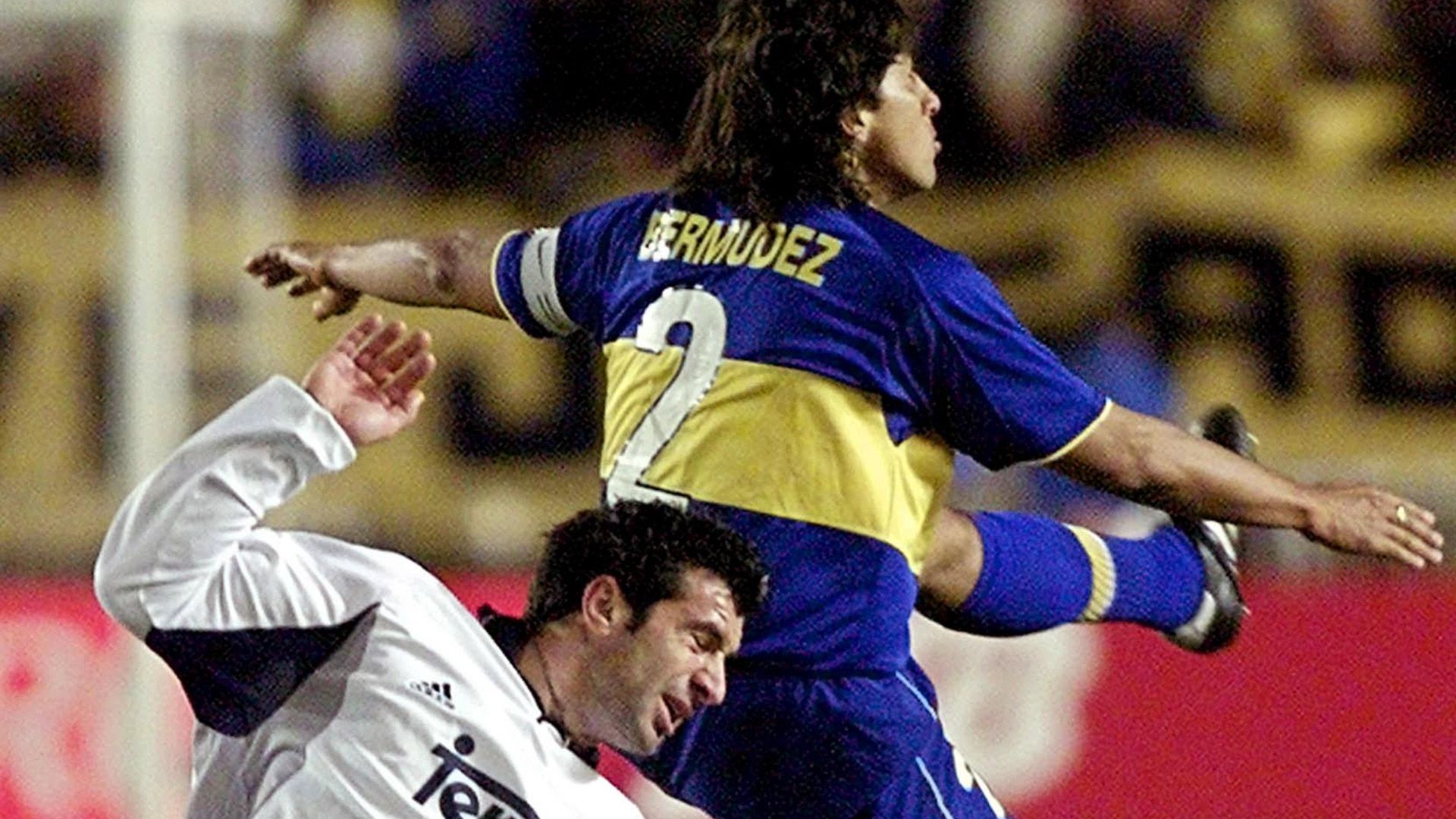 Jorge Bermudez Real Madrid Boca 2000