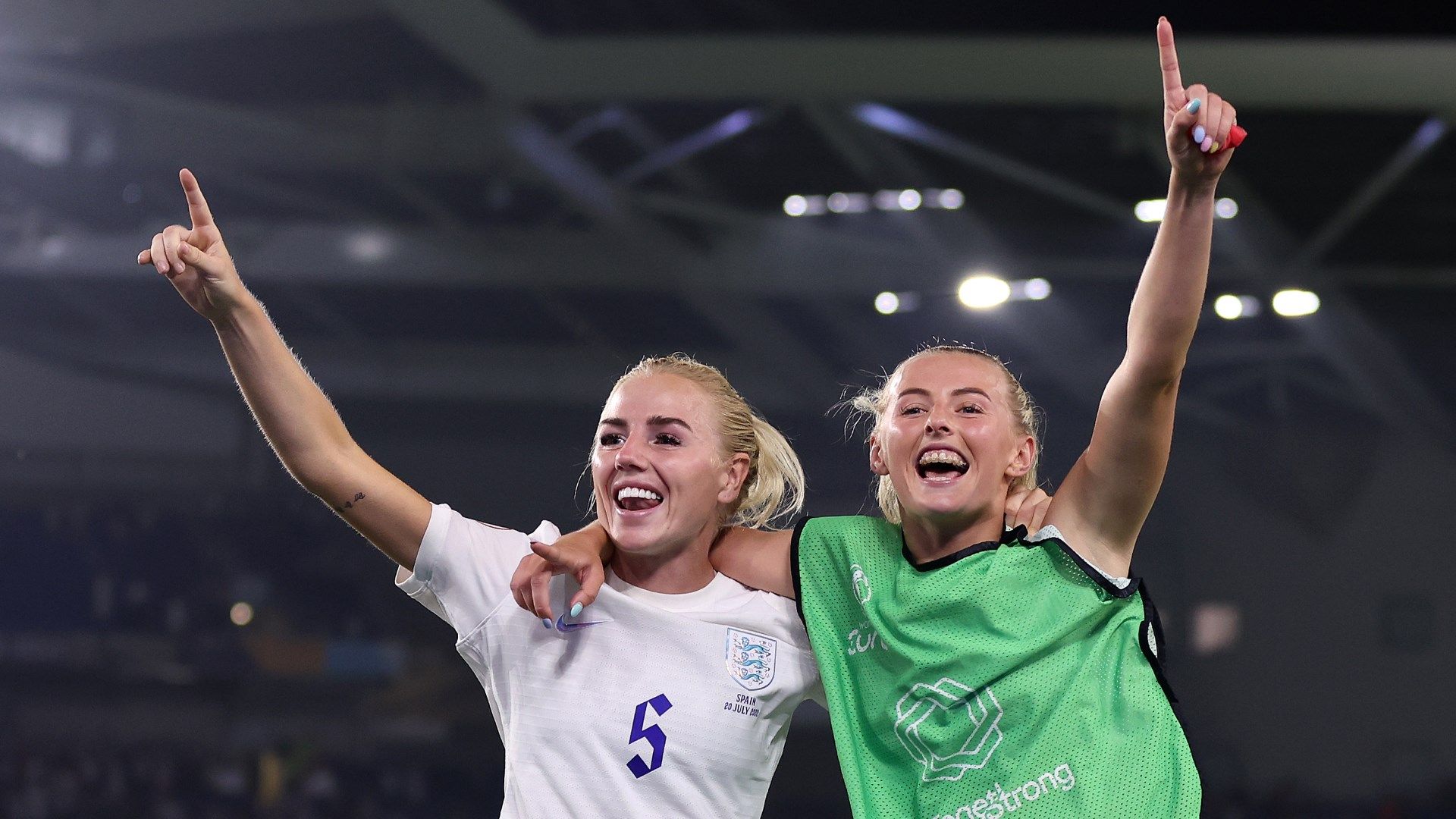 Alex Greenwood Chloe Kelly England Women 2022