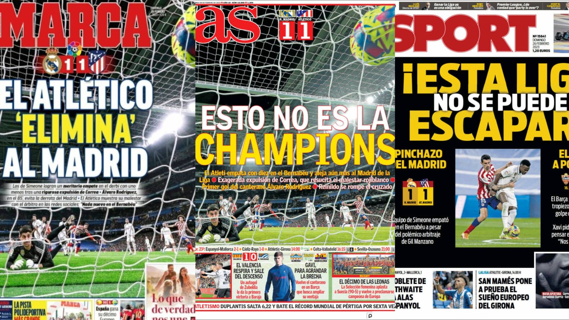 Portadas 26 febrero 2023