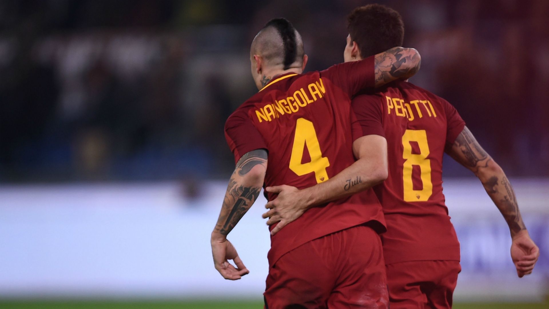Perotti Nainggolan Roma Serie A