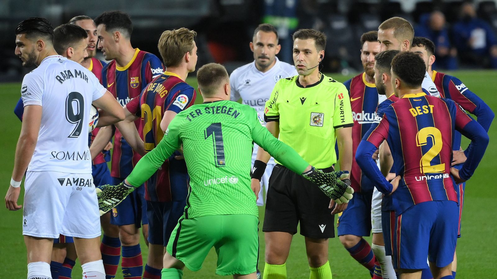 Ter Stegen Barcelona Huesca LaLiga