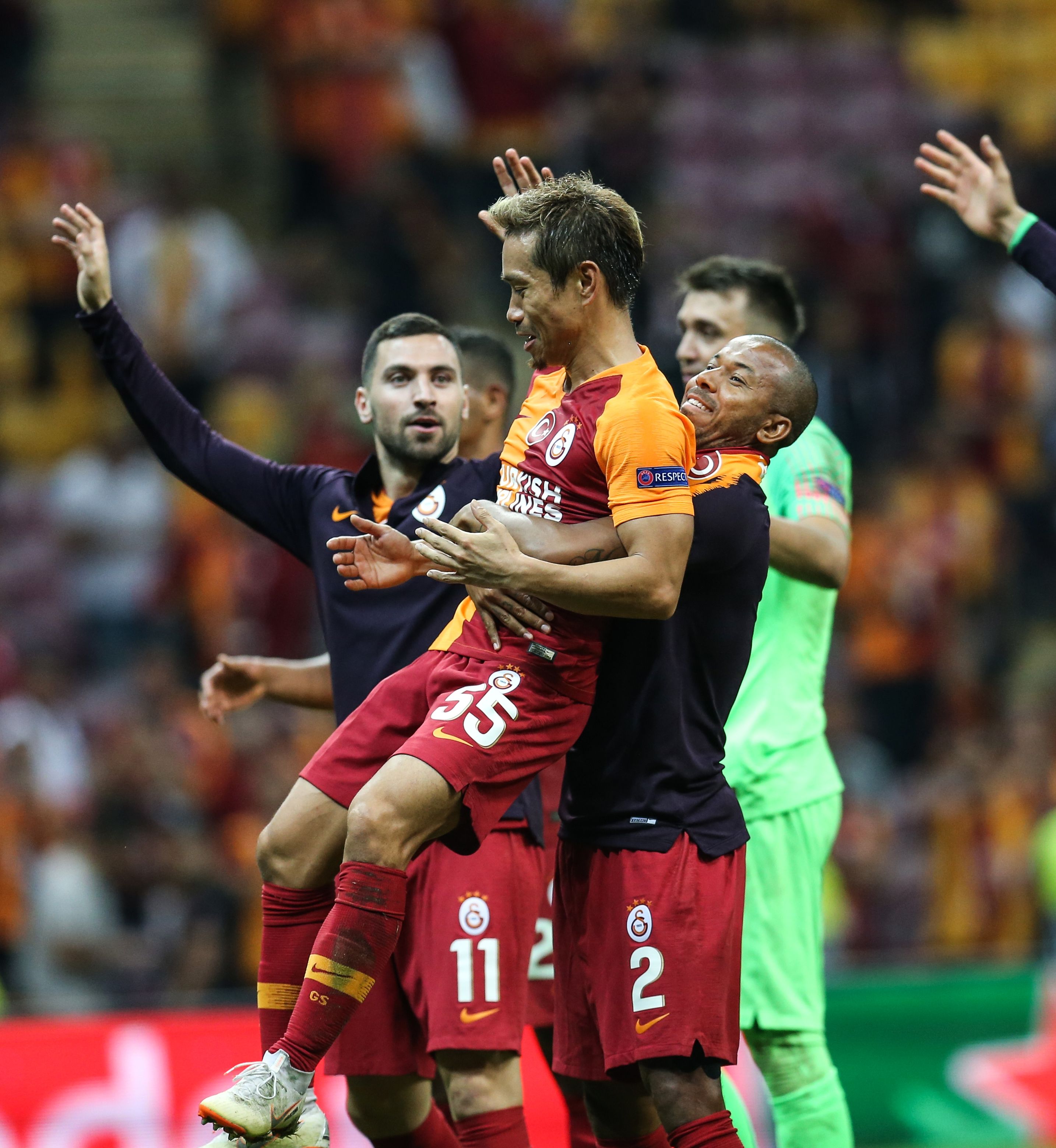 Yuto Nagatomo Galatasaray Lokomotiv Moscow UEFA Champions League 09/18/18