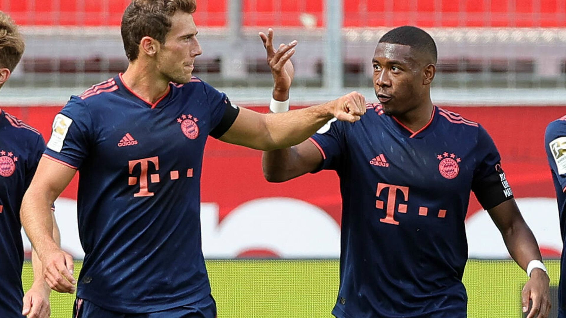 GERMANY ONLY: LEON GORETZKA DAVID ALABA BAYERN MÜNCHEN BUNDESLIGA 06062020