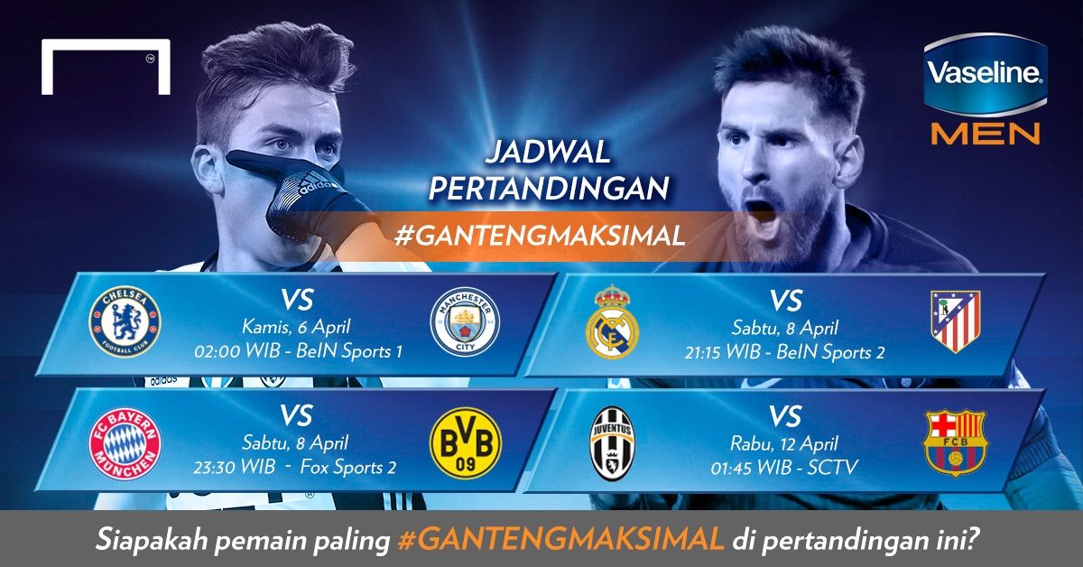 Vaseline Jadwal 6 April - artikel & tw