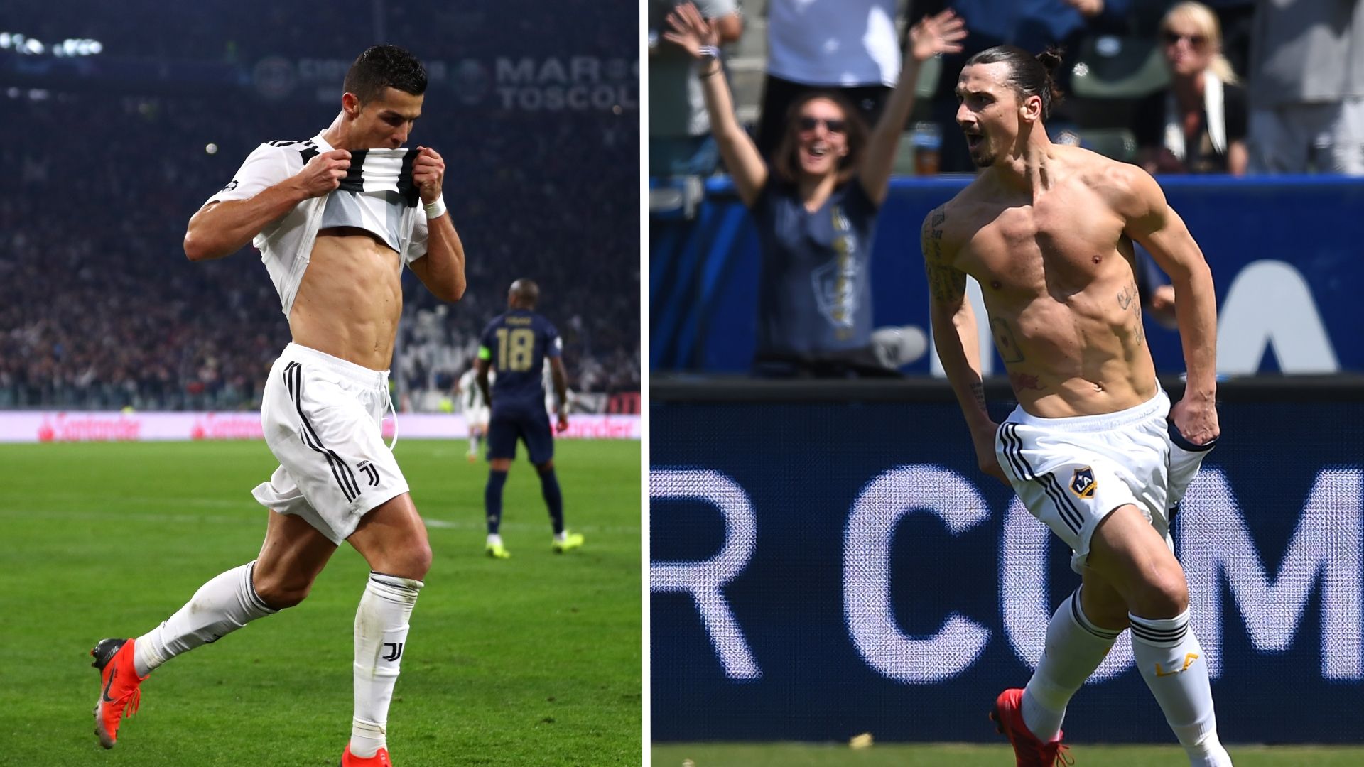 Ronaldo/Ibrahimovic split