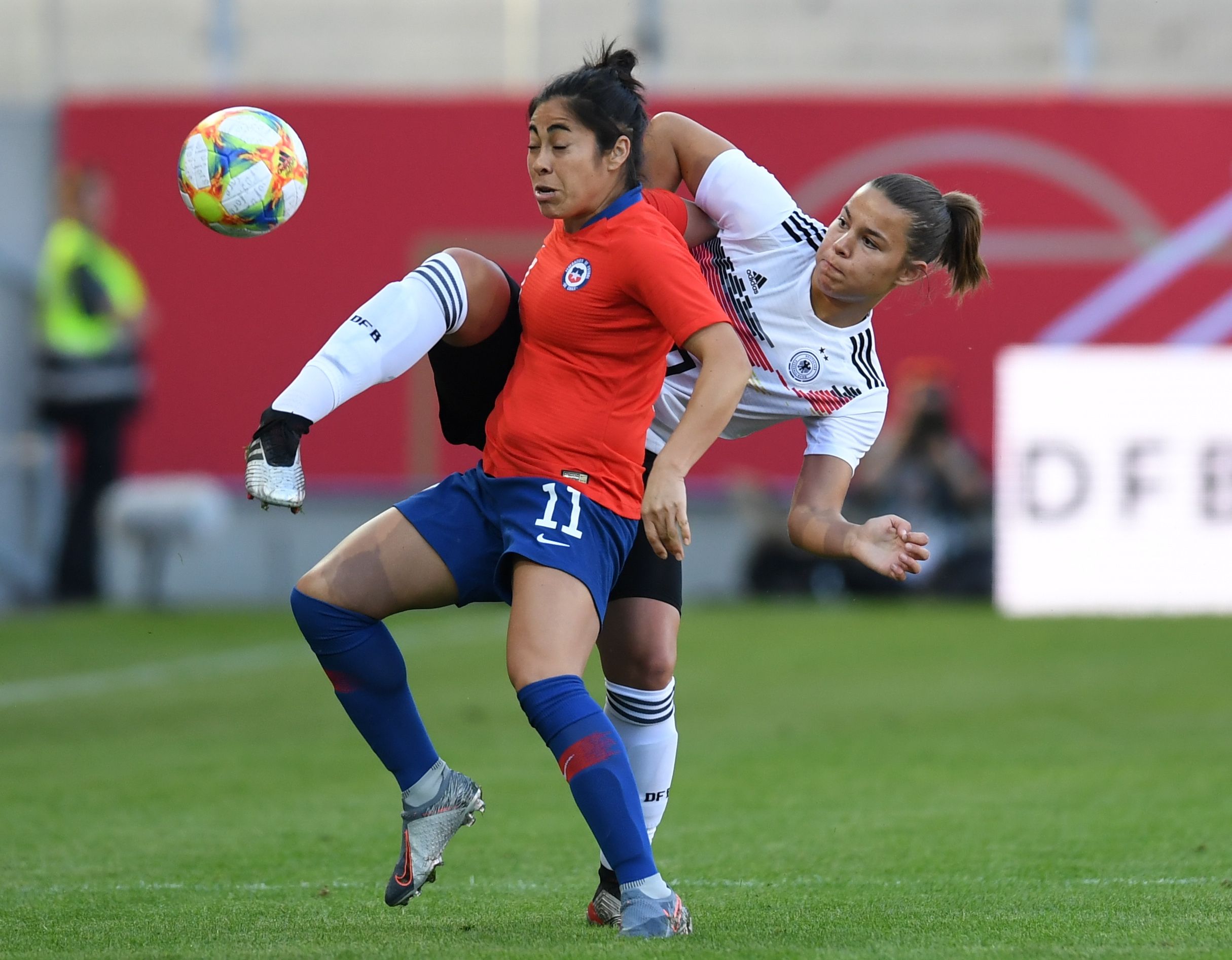 Lena Oberdorf Germany Chile Women's Friendly