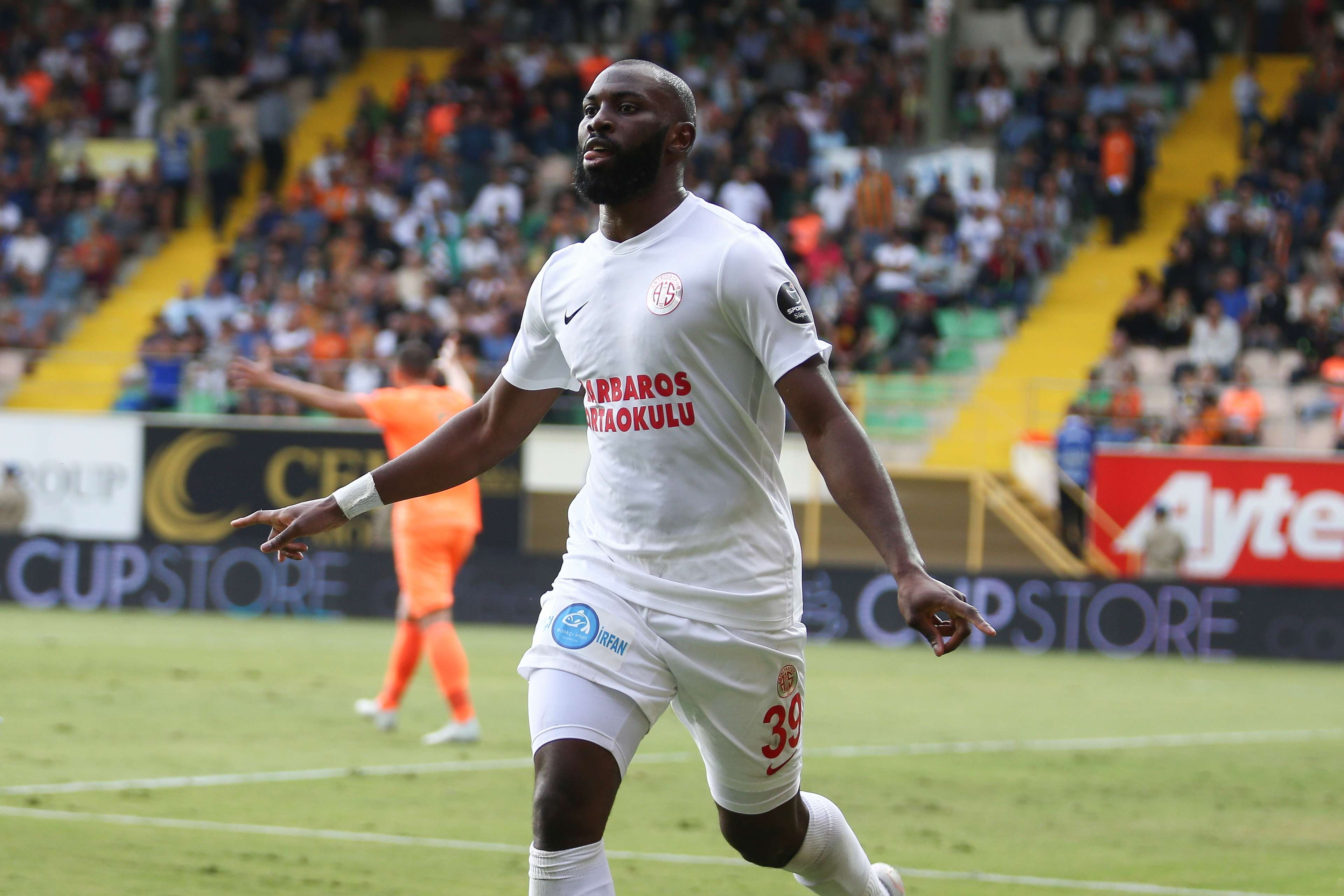 Souleymane Doukara Goal Celebration Alanyaspor Antalyaspor Super Lig 10/21/18