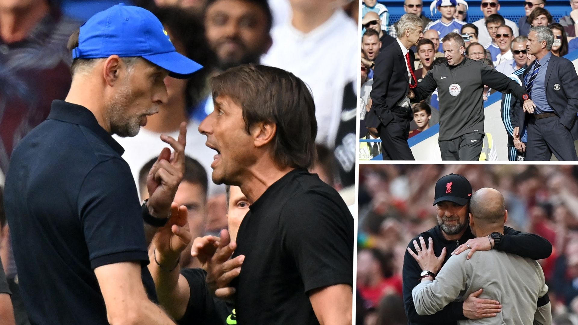 Tuchel Conte Wenger Mourinho Klopp Guardiola