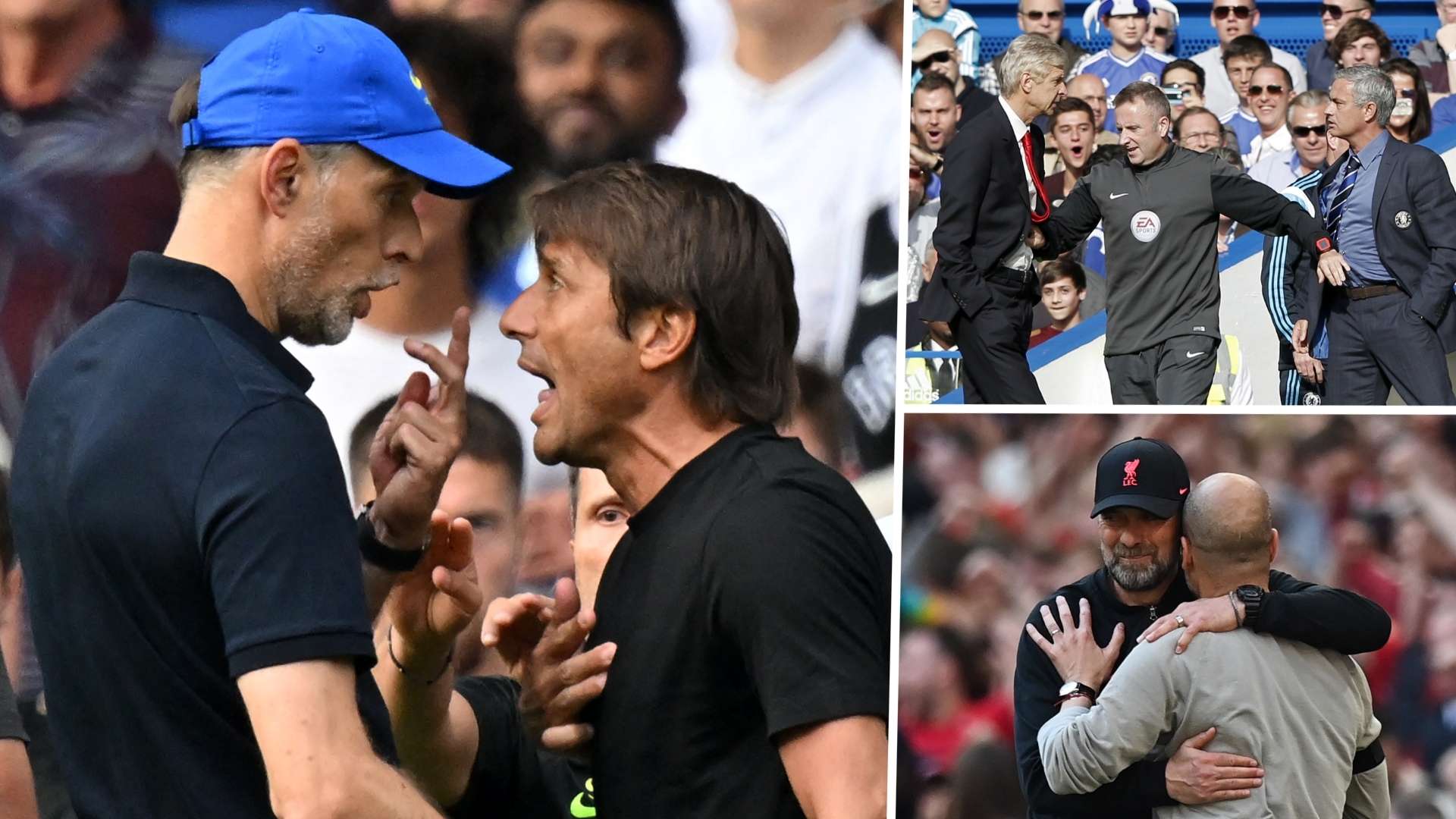 Tuchel Conte Wenger Mourinho Klopp Guardiola