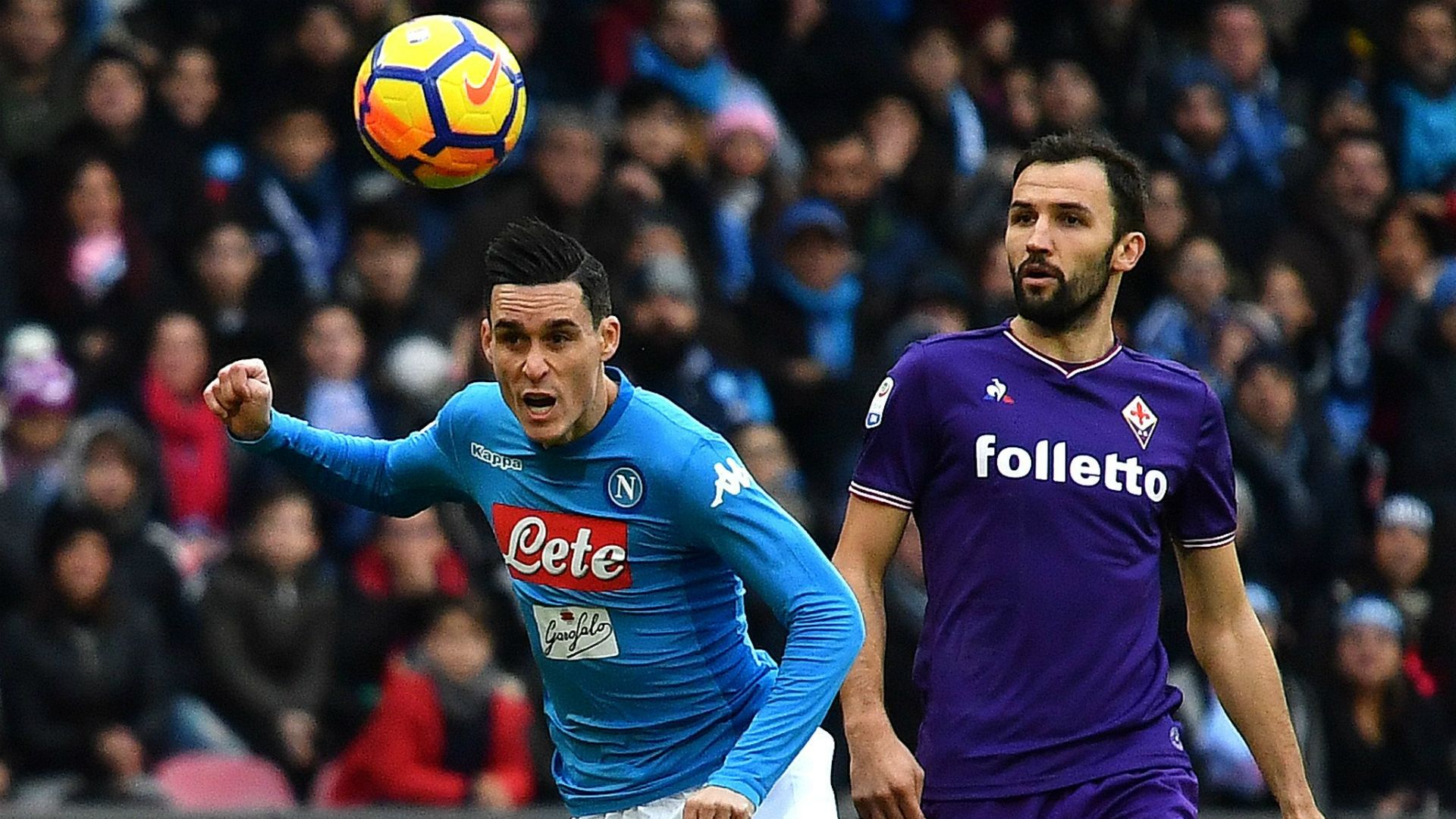 Badelj Callejon Napoli Fiorentina Serie A