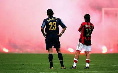 Materazzi & Rui Costa (Inter v Milan)