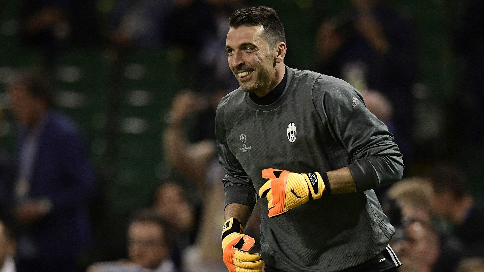 Gianluigi Buffon Juventus Champions League Final training
