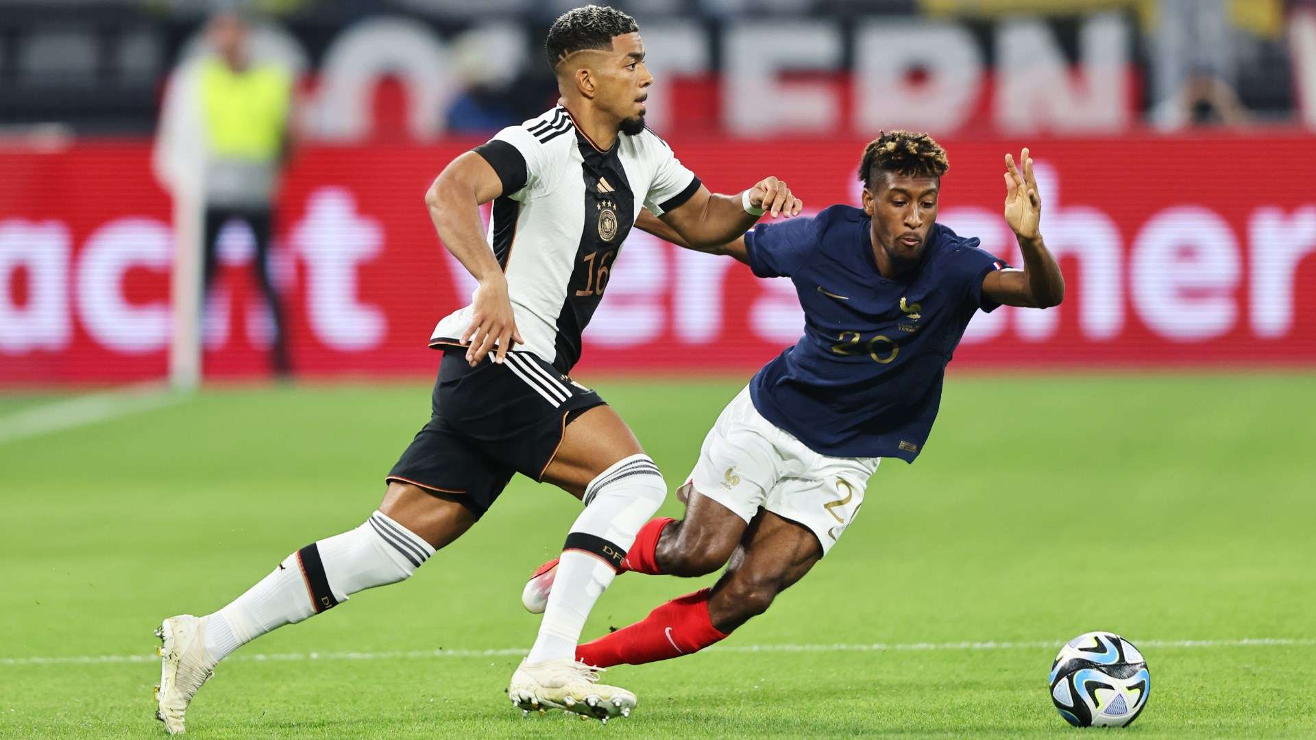 Benjamin Henrichs Kingsley Coman Germany France Friendly 2023
