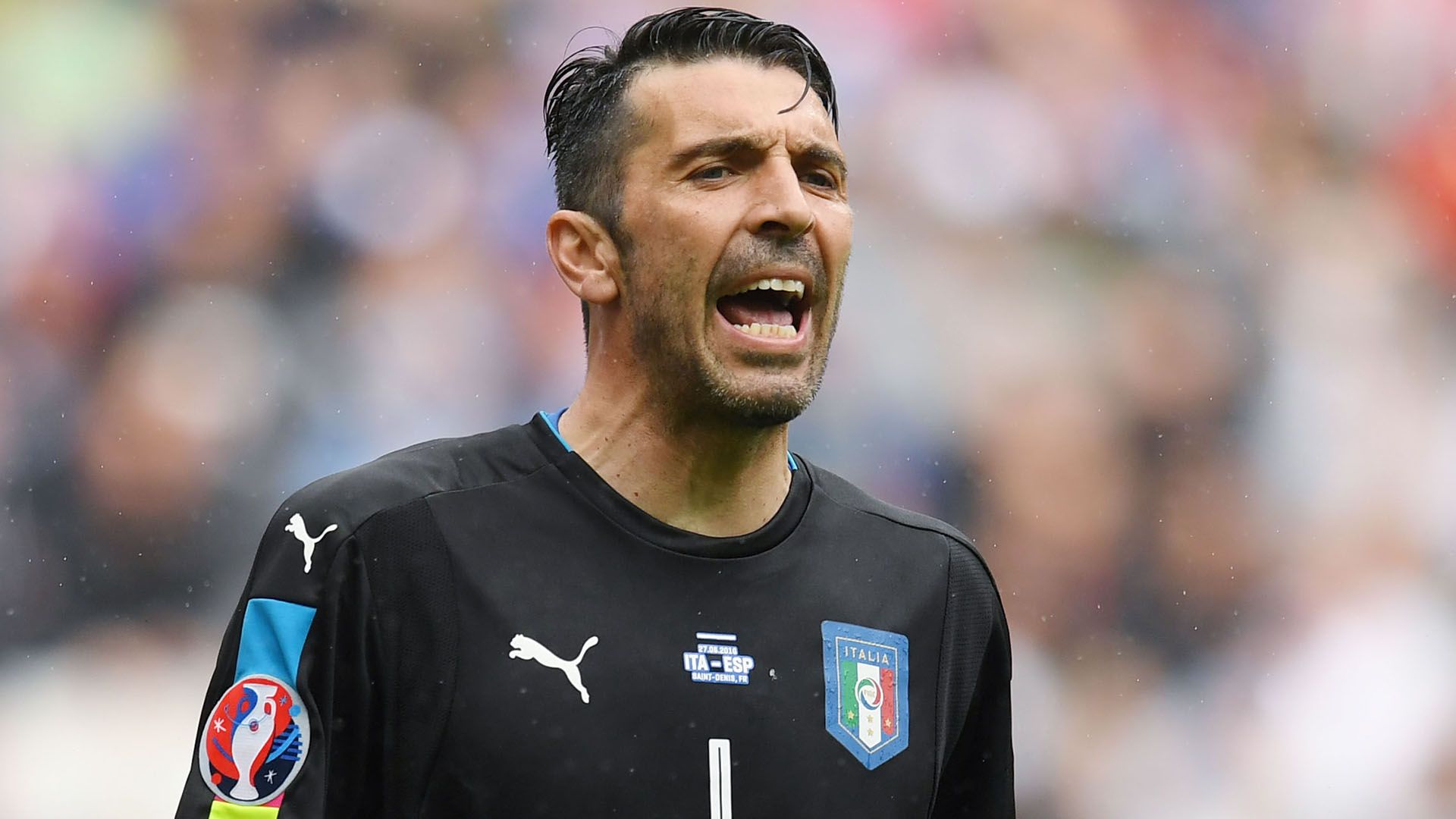 Gianluigi Buffon Italy Spain Euro 2016
