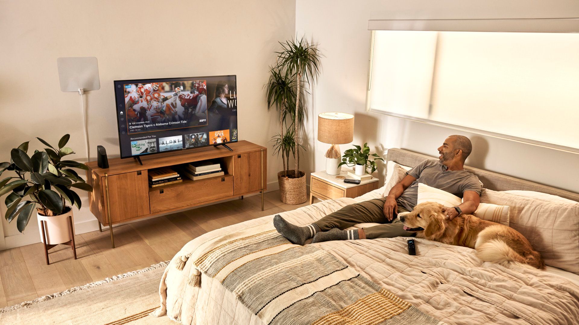 Sling TV BEDROOM shot