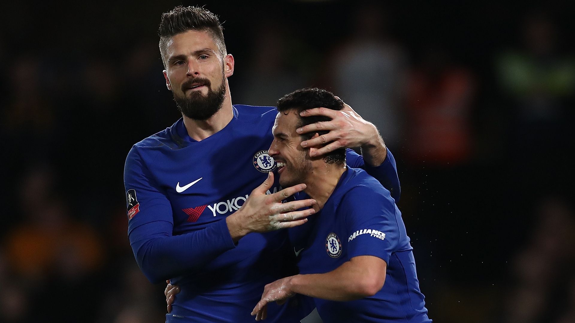 FC Chelsea Olivier Giroud Pedro 16022018