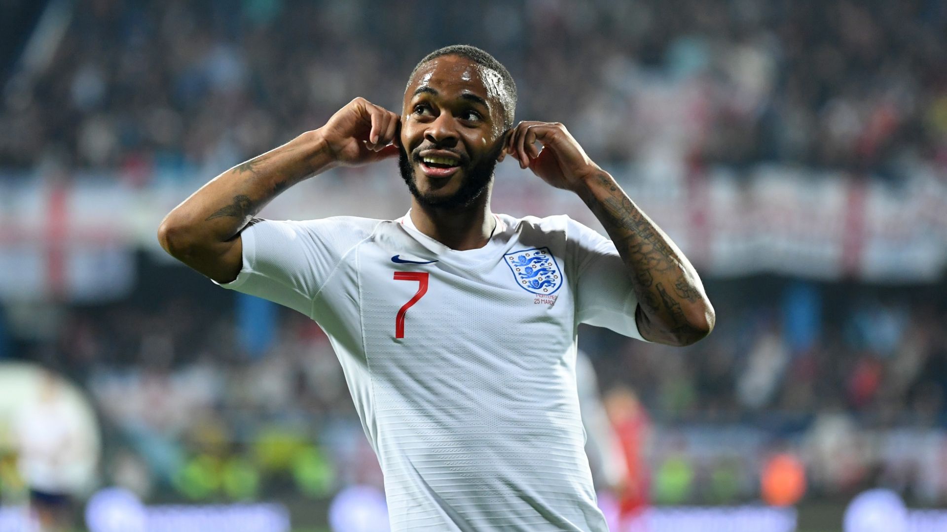 Raheem Sterling England 2019