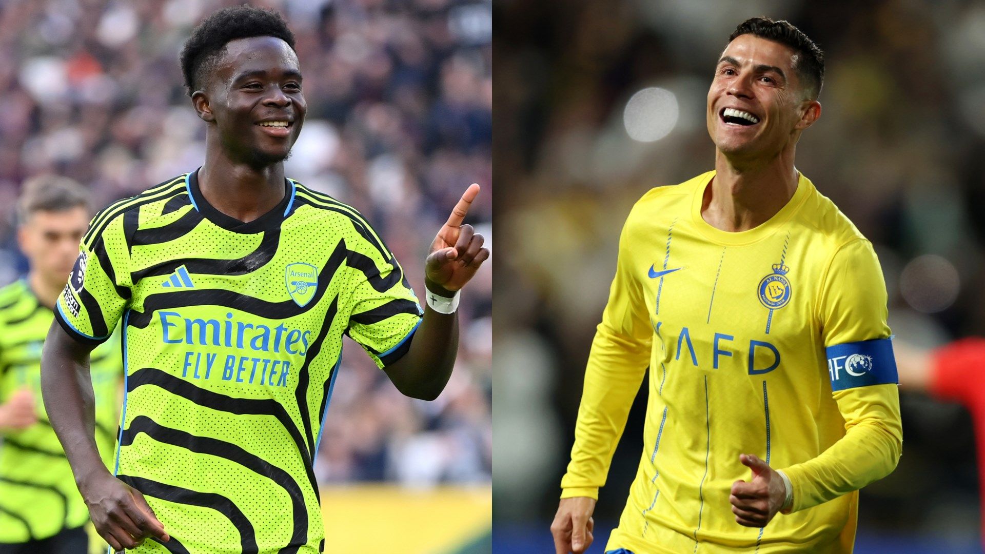 Saka-Ronaldo-Arsenal-Al-Nassr