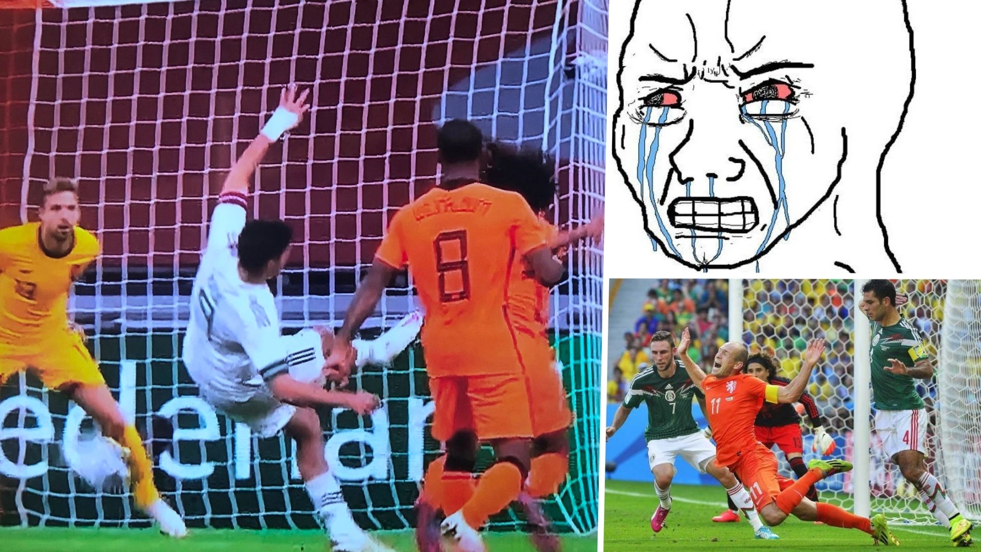 Memes Holanda vs México