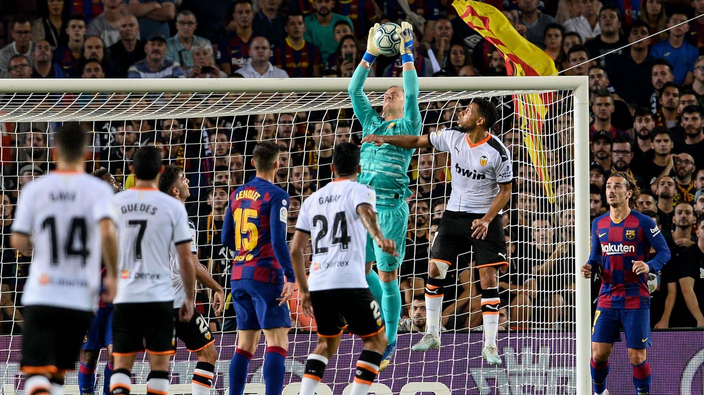 Marc-Andre Ter Stegen Barcelona Valencia LaLiga 14092019