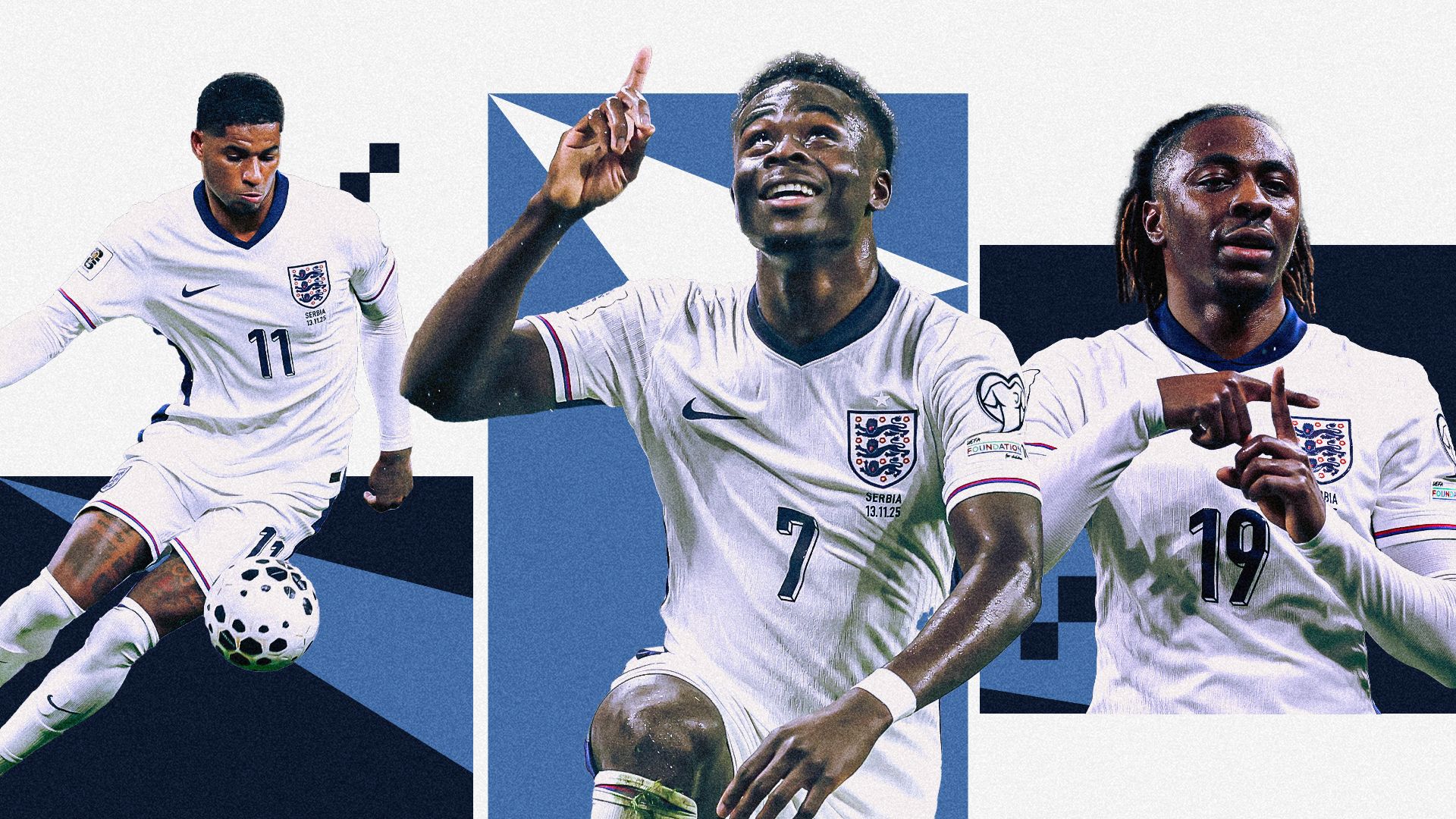 England Serbia ratings GFX
