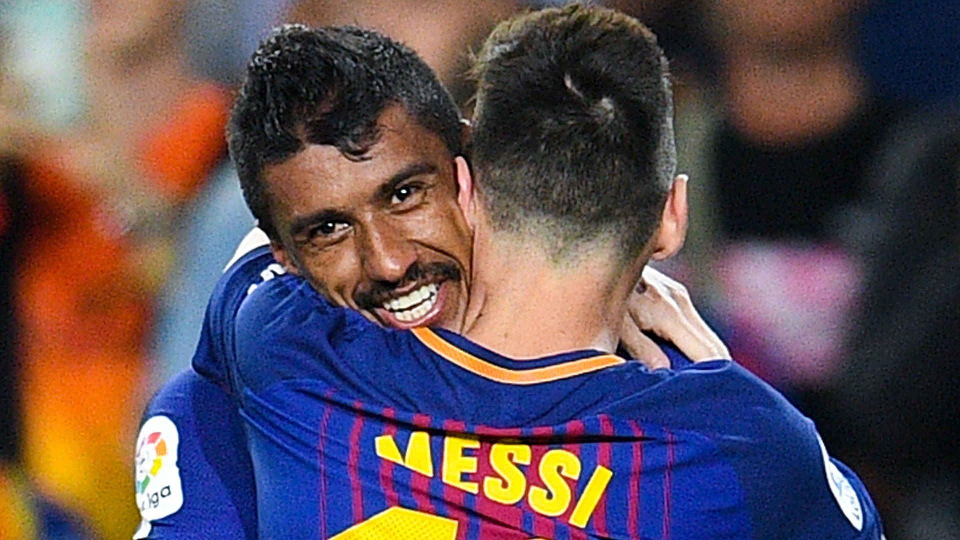 Paulinho Lionel Messi Barcelona