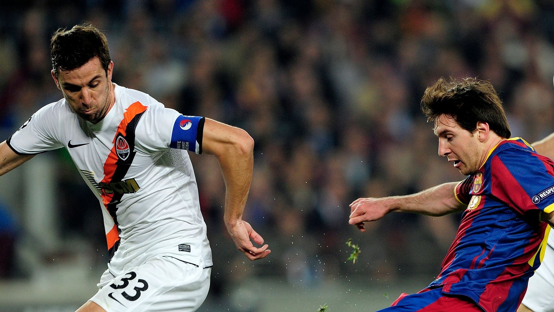 Darijo Srna & Lionel Messi : Barcelona vs. Shakhtar Donetsk