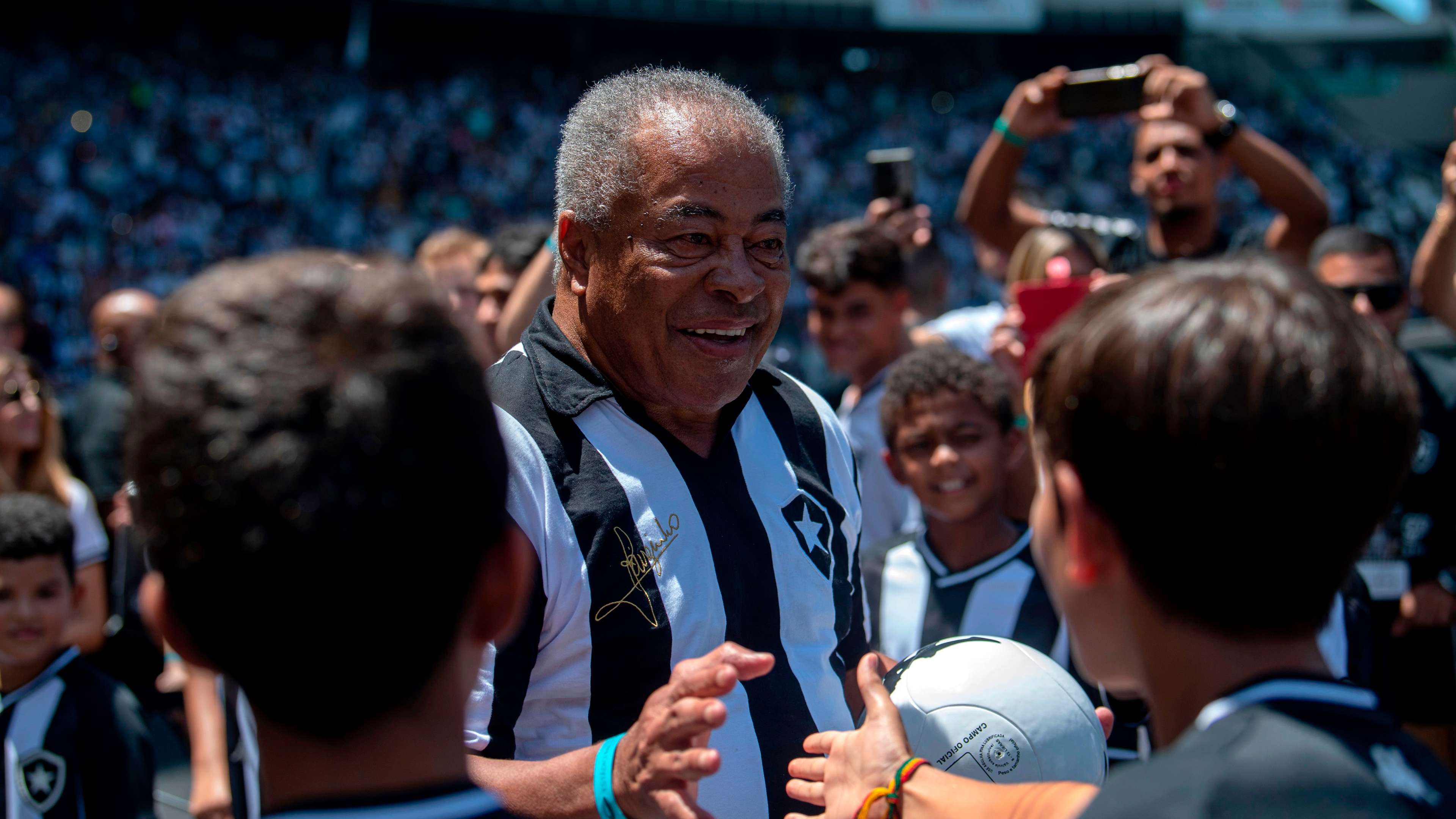 Jairzinho, ídolo do Botafogo