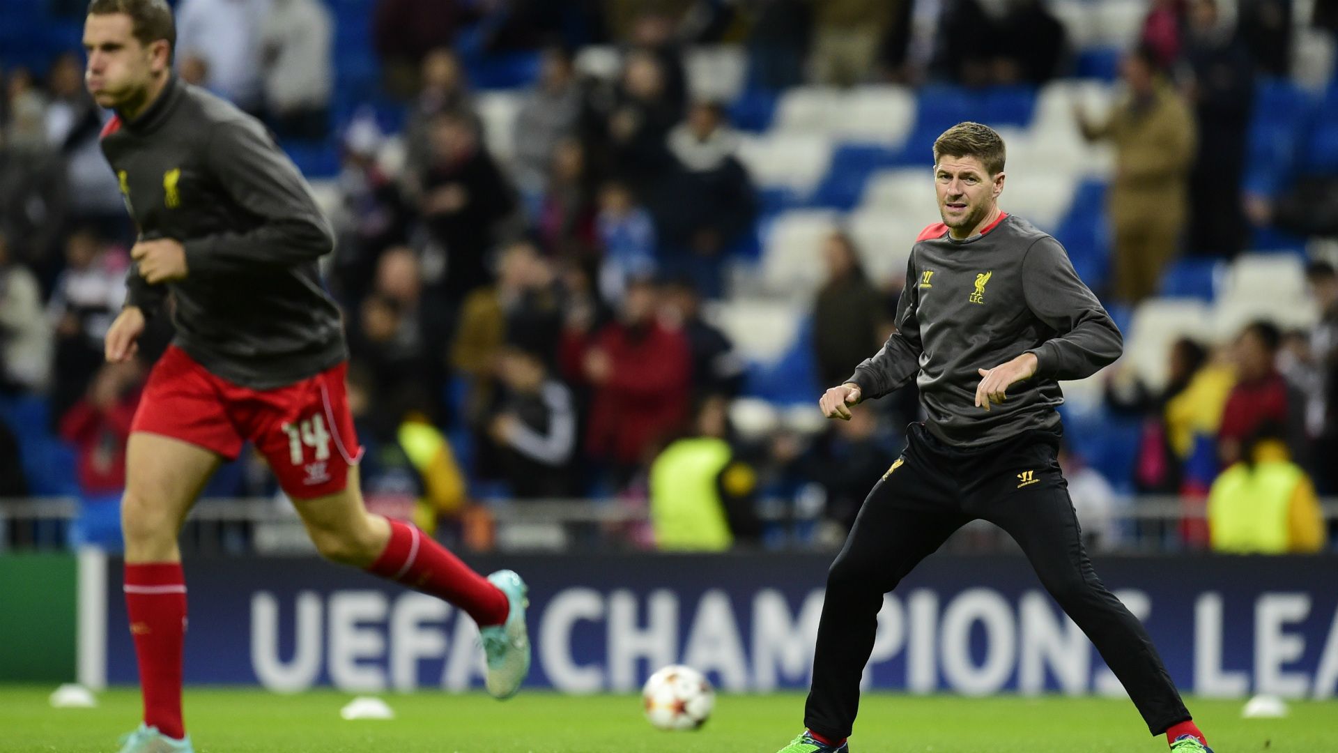 Steven Gerrard Real Madrid Liverpool UEFA Champions League 11042014