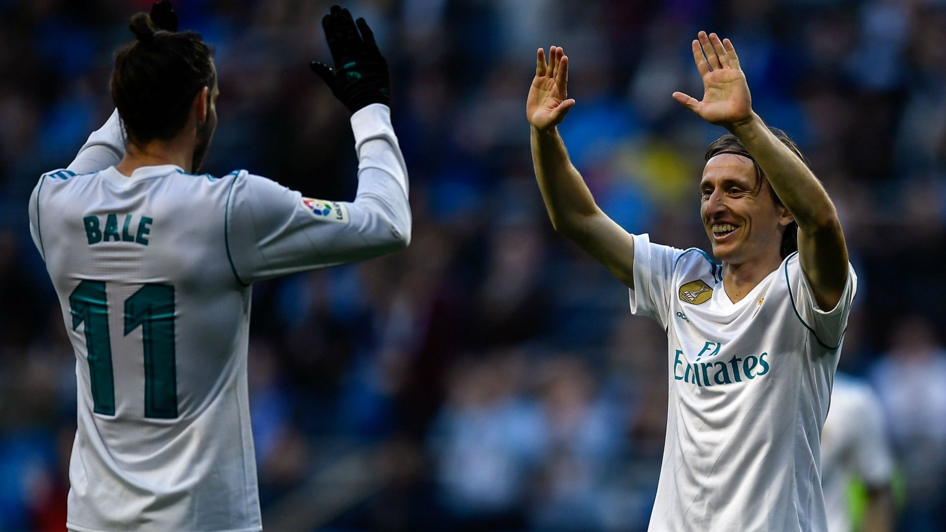 Gareth Bale Luka Modric Real Madrid