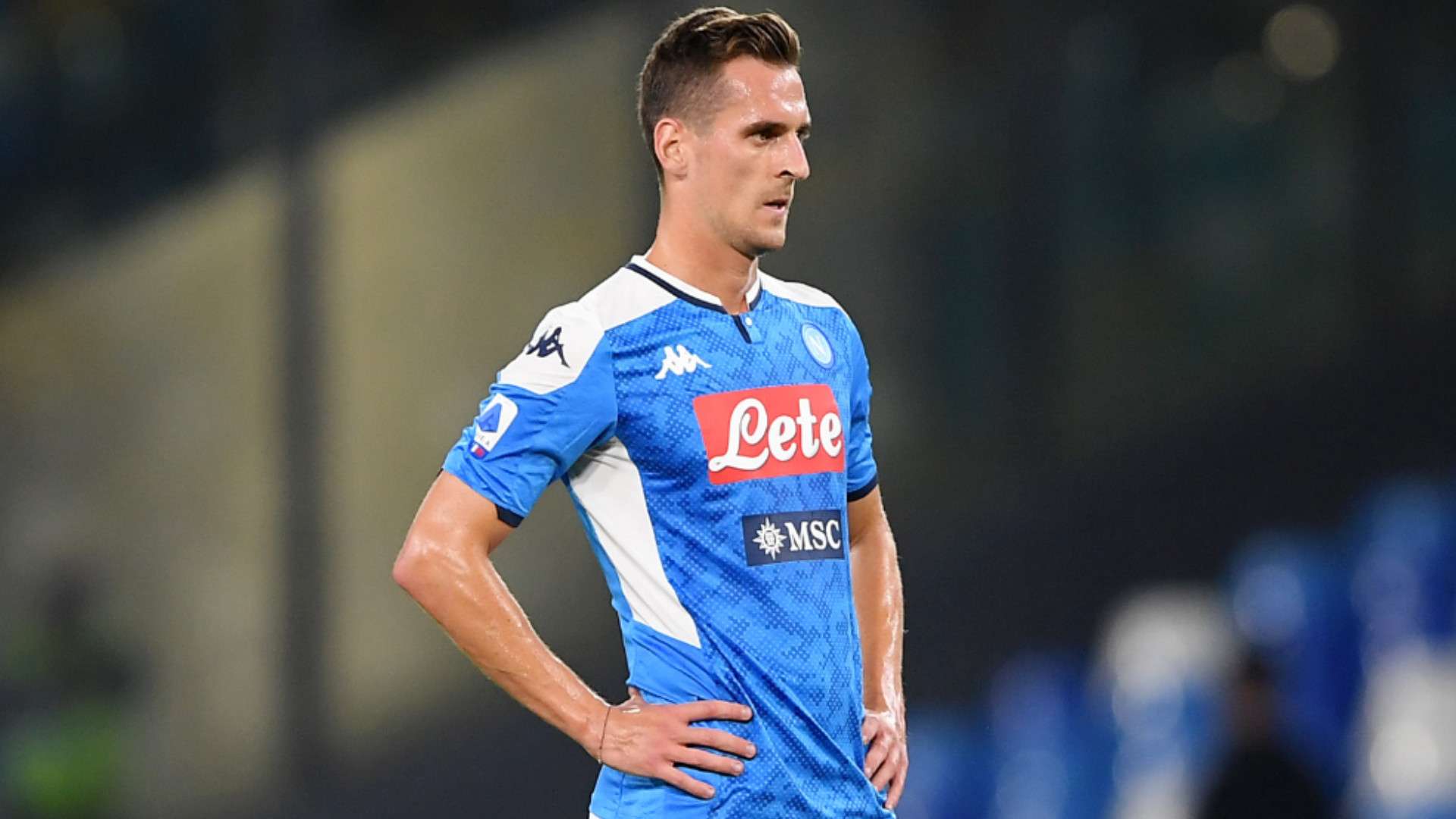 Arek Milik Napoli Serie A