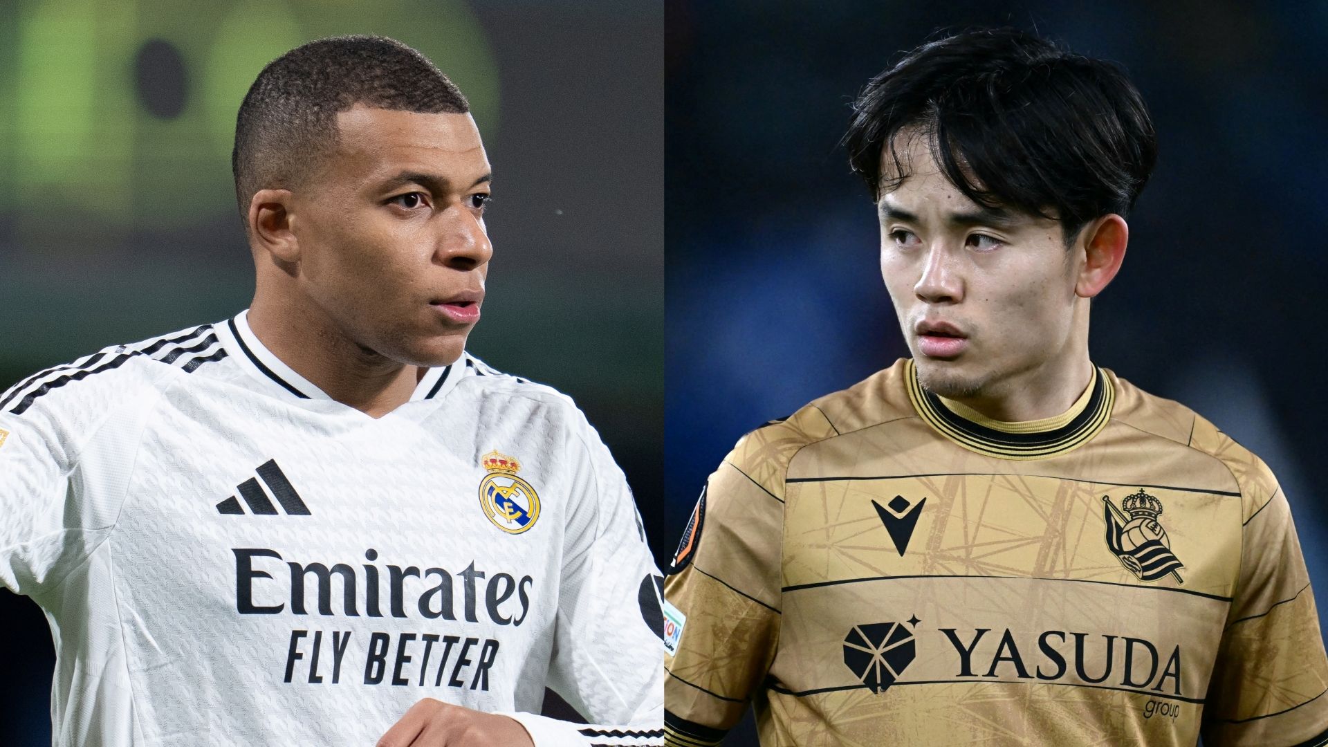 Kylian Mbappe Real Madrid Takefusa Kubo Real Sociedad
