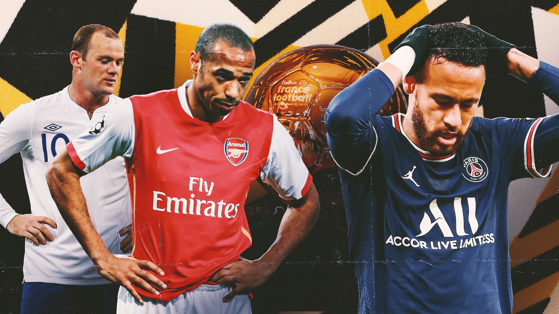 Best players to never win Ballon d'Or GFX 16:9