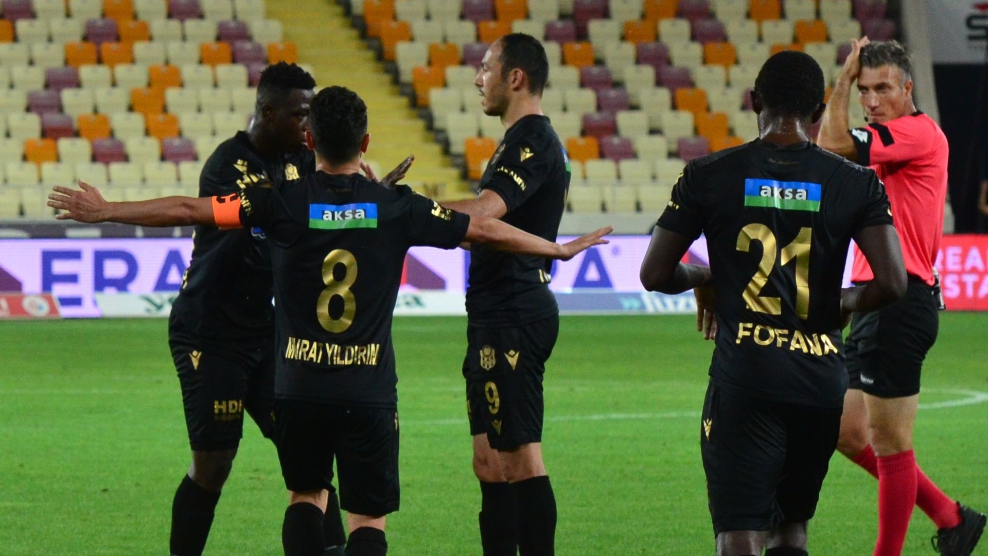 yeni malatyaspor gol sevinci 21062020