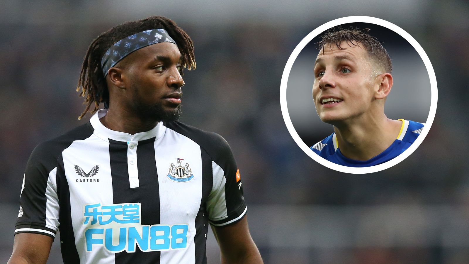 Allan Saint-Maximin & Lucas Digne GFX