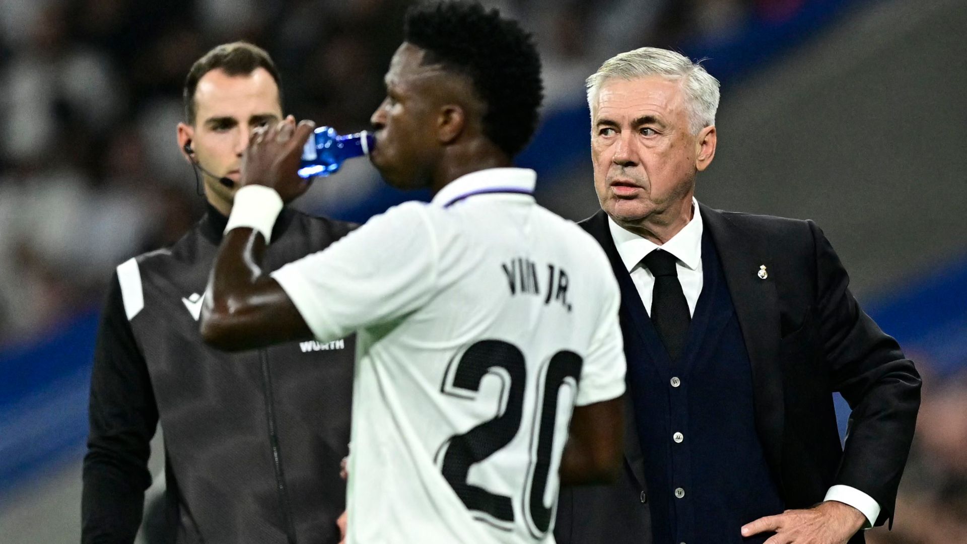 Vinicius Ancelotti Real Madrid