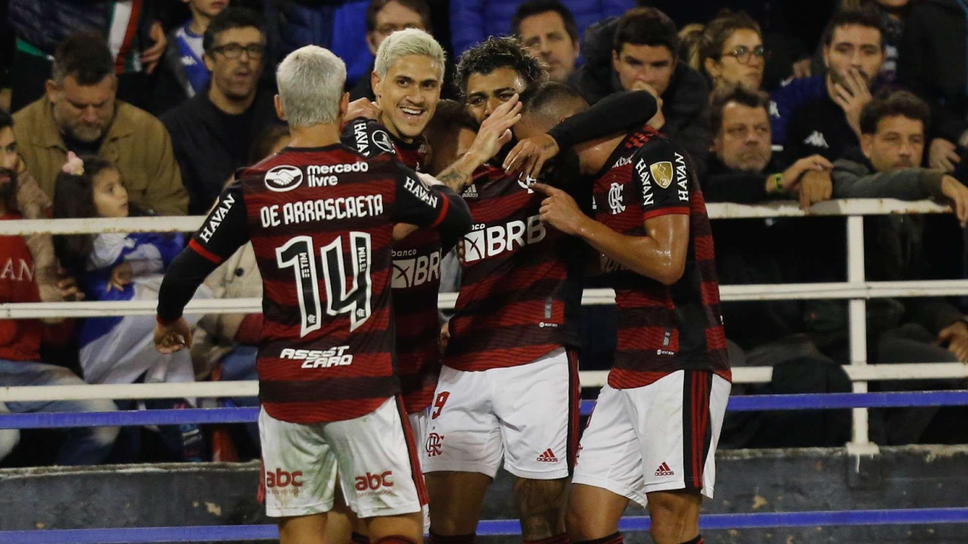 Pedro Gabigol Flamengo Vélez Libertadores 31 08 2022
