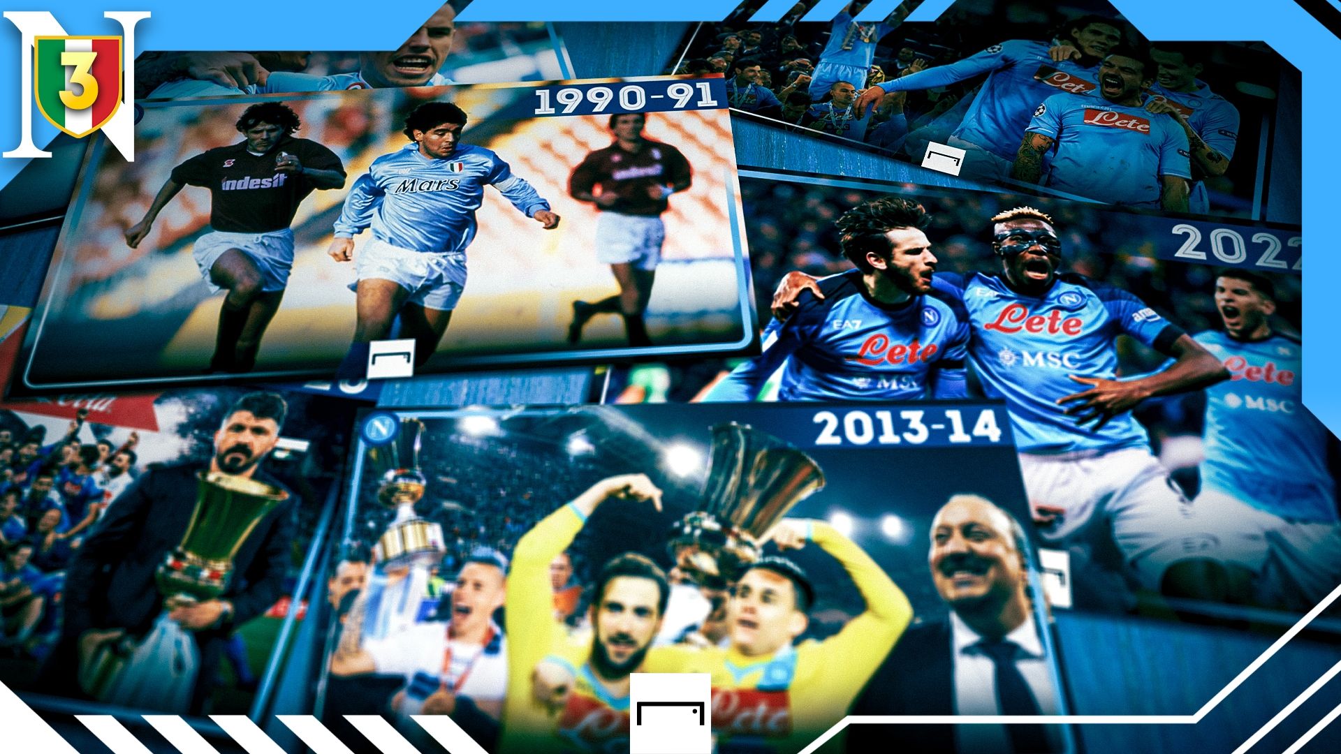 Stagioni Napoli 1990-2023 GFX