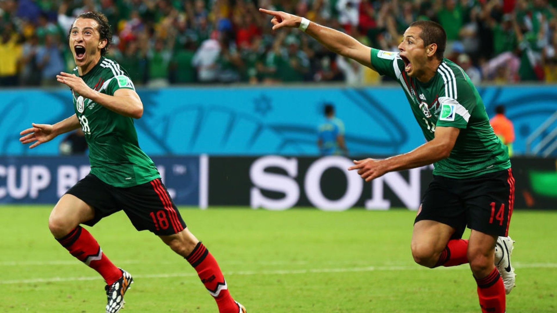 Chicharito Hernández Brasil 2014